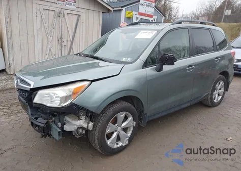 2015 Subaru Forester 2.5I Premium from USA, damaged, VIN JF2SJADC7FH527626